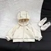 Chamarra de polar para bebé, nueva colección otoño/invierno 2026, top cálido con capucha de doble cara de polar para bebés y niños pequeños, ropa de otoño para niños
