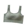 Novo Produto Top Tubo Demeirui Renda Gola Generosa Peito Coberto Costas Bonitas Acolchoado de Silicone no Peito Sutiã Sem Aro para Yoga Lingerie para Mulheres