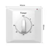 Interruptor de control de tiempo Temporizador de cuenta regresiva para enchufes transfronterizos Temporizador de instalación doméstica para enchufes digitales