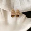 Brincos de renda e pérolas, estilo francês, leves e luxuosos: brincos elegantes, delicados e da moda com uma estética única e suave, acessórios versáteis para mulheres, atacado