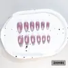 24 PIEZAS Colección de Arte para Uñas Bestseller Transfronterizo Navidad Halloween Flor Uñas Portátiles Ojo de Gato Halloween Piezas de Uñas Portátiles