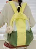 Mochila de Color Contrastante Empalmado Estilo Ins Grande y Pequeña Casual Versátil Nueva Ligera para Viajes y Commuting