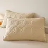 Fundas de almohada acolchadas de algodón puro resistentes al aceite, juego de dos, protector de almohada anti-suciedad para hombre, funda de almohada anti-escupitajos, nuevo modelo 2026