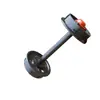 Juego de Ruedas para Carro Minero 600 mm Resistente a la Corrosión Resistente Fácil de Instalar Carro Minero de Tres Toneladas Juego de Ruedas de Acero Fundido