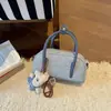 Bolsa de Mão Estilosa e Simples Bolsa Almofada Estilo Novo Verão 2026 Bolsa de Ombro Único Transversal Color Block para Trabalho