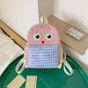 Mochila personalizada nueva y ligera para niños, otoño 2026, con colores contrastantes, diseño lindo y único, bolsa de doble hombro para el jardín de infantes