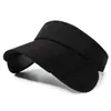 Sombrero de ala ancha versátil de verano, gorra de copa abierta, gorra de béisbol, sombrero de sol casual de moda de color liso para hombre, sombrero de protección solar para mujer