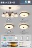 Lámpara de araña vintage estilo americano para sala de estar, Iluminación estilo francés de lirios del valle para dormitorio principal, Lámpara estilo mediados de siglo para recibidor principal de toda la casa, Lámpara para comedor