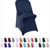 Funda Plegable para Silla Funda Elástica Universal para Silla Funda para Silla de Hotel Funda para Respaldo de Silla de Evento de Banquete de Hotel Venta al por Mayor de Comercio Exterior