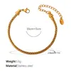 Pulsera de Acero Inoxidable Retro Accesible de Lujo con Textura de Oro de 18 Quilates, Diseño Único de Alta Gama con Forma de Hueso de Serpiente Retorcido y Onda