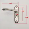 Cerradura de Baño de Acero Inoxidable, Cerradura de Puerta de Baño, Cerradura de Baño, Cerradura de Lengüeta Única de Acero Inoxidable