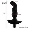 Masajeador Vibrador Anal Orissi Hilo Tapón Anal de Silicona para Punto G Juguete Sexual Varilla Vibratoria Productos para Adultos