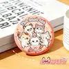 Broche de gato fofo, pino criativo de lata redondo, para decorar roupas, mochilas e como broche ou pingente