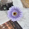 Materiales para Manualidades de Flores Artificiales, Cabezas de Flores Margarita Africana, Pasadores de Flores Falsas, Arte Floral, Decoraciones de Boda, Flores Hechas a Mano para Sala de Estar