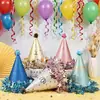Sombrero de cumpleaños sofisticado estilo Ins para niños y adultos, adecuado para decoraciones de fiesta. Sombrero de estrella de cumpleaños para bebé para fiestas de cumpleaños.
