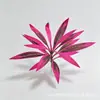 Folhas artificiais estilo americano para decoração transfronteiriça da Amazon: árvore sangue de dragão, madeira brasileira, samambaia ninho de pássaro e folhas de plantas verdes
