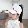 Gorra de Béisbol para Padres e Hijos, Gorra Infantil, Sencilla de Color Sólido, Visera Suave, Ala Ancha, Protección Solar, Versátil Gorra de Béisbol