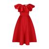 D367 Estación Independiente de Ropa Europea y Americana Moda de Verano Elegante Falda Grande con Volantes Falda de Vestido de Banquete Vestido Transfronterizo