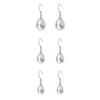Aretes Colgantes de Plata Esterlina S925 con Imitación de Perla Shijia para Mujer, Retro Francés, Largos, Lujo Accesible, Diseño Nicho, Ganchos para Oreja