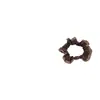 Diadema de Encaje a Cuadros Blanco y Negro Retro, Cuerda para Cabello Femenina de Cola de Caballo Alta, Alta Elasticidad y Sin Daño al Cabello, Diadema de Goma