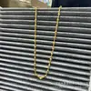 Collar de Oro de 18K Au750 Sólido No Desmontable Versátil DIY Ajustable Súper Brillante Lujo Ligero Cadena para Clavícula que Combina con Todo