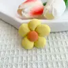 Estilo Coreano Colorido Suave Relleno de Algodón Flor de Cinco Pétalos Accesorios de Ropa Broche Joyería Flor Estéreo Flor de Cinco Pétalos para Zapatos Decoración