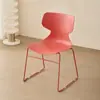 Cadeira de Jantar para Casa, Sala de Estar, Restaurante, Luxo Leve, Celebridade da Internet, Cadeira com Encosto, Cadeira de Lazer, Loja de Chá com Leite, Cadeira de Espera para Cafeteria