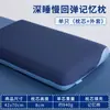 Planet Funda de Almohada Deep Sleep de 2ª Generación Pro Color Sólido Doble Color Espuma Viscoelástica Funda Interior para Núcleo de Almohada Juego de Dos