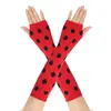 Disfraz de guantes de mariquita para niños transfronterizo, guantes de mariquita, calcetines, calcetines largos de lunares para niños, accesorios de insecto cosplay