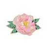 Insignia de Pin de Metal de Planta y Flor de Dibujos Animados Broche de Flor de Tulipán Girasol Peonía Accesorio para Bolsa Pequeño Regalo