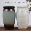 Yixing Maceta Grande de Cerámica Gruesa para Suculentas Tocón Viejo Planta Verde Maestro Tocón de Acantilado Retro Simple Transpirable Maceta de Cerámica