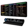 Teclado de Atalho para Idioma Estrangeiro Série Mouse Pad Pad de Mouse Pad de Número Pad de Mesa Mouse Pad de Escritório Suave