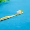 Suministros de hotel cepillo de dientes artículos de tocador desechables pasta de dientes traje empaque independiente aparato dental 2 en 1 venta al por mayor