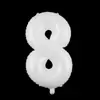 Globo digital de 32 pulgadas versión americana globo delgado de película de aluminio número mediano flotante vacío globo de papel de aluminio bola flotante multicolor