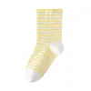 Nuevos calcetines para dormir de otoño e invierno para mujer, talla extra grande y ajuste holgado, diseño a rayas, adecuados para dormir, embarazo y cuidado posparto, sin costuras, 99% algodón, longitud hasta la mitad de la pantorrilla