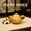 Pixiu del Año del Dragón Portátil para Aliviar el Estrés Adorno Creativo de Mano, Regalo Perfecto Figura de Pixiu