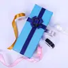 Fita de Poliéster com Borda Dourada 2,5cm Fita de Cetim Embalagem de Flores Buquê Material DIY Caixa de Presente Floral Luxo Leve Borda Tecida Seda