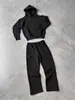 Estilo Americano Cor Sólida Artístico Versátil Fresco Retro Personalidade Moda Outono Ins Moda Roupa Moletom com Capuz