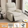 Sofá Espacial Multifuncional de Primeira Classe Sofá com Massagem Elétrica Sala de Estar Apartamento Pequeno Pode Balançar Girar Manicure Beleza Reclinável