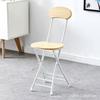 Silla Plegable Personalizada con Respaldo en Múltiples Colores para Tiendas de Té de Leche y Cafeterías, Silla de Comedor para Uso Doméstico, Silla de Ocio de Respaldo Alto para Sala de Estudio