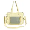 Otoño 2026 Nuevo Estilo Japonés Bolsa Ita Gran Capacidad Bolso de Hombro Cruzado Estudiante de Anime Viajero Versátil Bolso de Lona