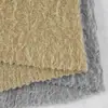 Tela de punto de poliéster de terciopelo cálido, terciopelo nuevo, lana artificial ondulada, tela para vestido tipo camiseta de moda