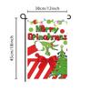 Natal Novo Produto Grinch Natal Bandeira de Jardim Natalina Bandeira Decorativa para Exterior 30X45Cm Poliéster Dupla Face Feita Sob Medida