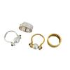 Anillo Antiguo Rai Diamante Espiga de Trigo Cuentas de Transferencia Anillo de Mujer Lujo Ligero Sentido de Alta Gama Tendencia de Moda Personalizada Anillo Versátil Anillo Anillo