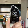 Adecuado para 25 Modelos de Fundas para Llave de BMW Serie 5 530Li, 24 Modelos de Carcasa para Llave de Coche BMW X1X5/Serie 7 740 X6X7 Ixxm