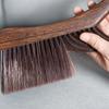 Cepillo para cama de madera de ala de pollo sin pintura, cepillo para barrer la cama de madera maciza, eliminación de polvo, cepillo de limpieza higiénica para guzheng, barrido de piano, eliminación de polvo, cepillo suave, plumero
