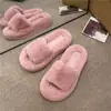 Nuevas zapatillas de invierno para mujer, zapatillas de algodón con suela gruesa para uso en interiores, zapatillas de felpa de moda para otoño e invierno para usar en exteriores, 2026