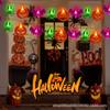 Halloween levou luz de corda transfronteiriça amazon abóbora atmosfera luz ao ar livre à prova d'água festa feriado luz decorativa luminosa