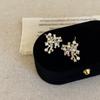 Pendientes de Zirconia Perla de Gymnopus de Gama Alta para Nicho Pendientes de Personalidad Única con Temperamento Femenino Pendientes de Moda Versátiles Pendientes