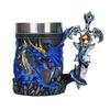Taza de Resina con Estatua de Dragón 3D, Taza de Cerveza de Pterosaurio, Vaso de Agua de Dragón Monstruoso, Gran Capacidad, Alto Valor Estético, Regalo de Navidad